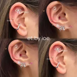 【 シンプルコース♡ 】耳ツボ jewelry 🎀♡