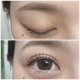 アイブロウスタイリングWax +パリジェンヌorラッシュリフト¥6500