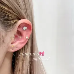 耳ツボジュエリー💎両耳10粒