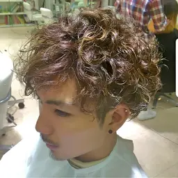 【メンズ限定】カット+パーマorカラー+眉カット