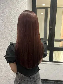 🪄︎︎୨୧˙˳⋆ワンカラー(うるつやトリートメント付)暗くしたい方 ブリーチなし˚。⋆୨୧