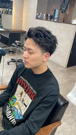 〘 メンズパーマ 👨🏼‍🦱🥂〙＋ カット