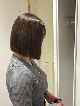 【平日17:00以降限定】切りっぱなしボブ