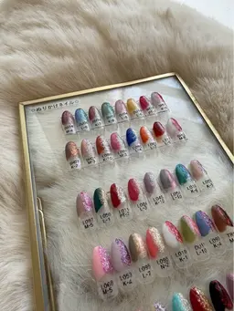 (オフあり)塗りかけネイル