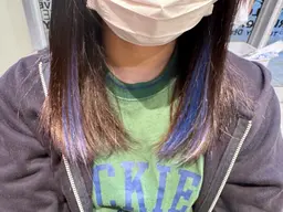 エクステでつけるイヤリングカラー6本コース💗