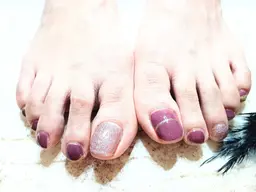 フットネイル ワンカラー