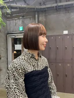 ワンカラー+オージュアトリートメント（シャンプーブロー込み）