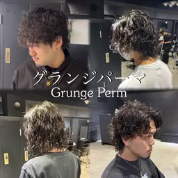 4月限定🎶グランジパーマ+カット✨ 【owl初めてご来店の方限定】