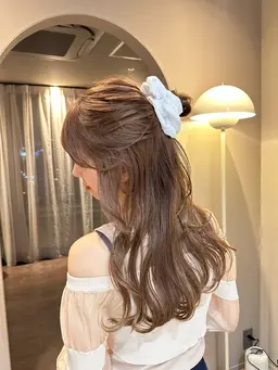 似合わせカット＋色素薄めカラー