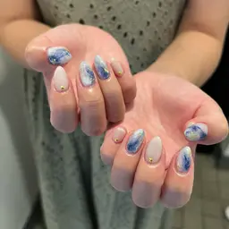 ハンドジェルネイル(アート・ストーン10粒まで込)※オフあり