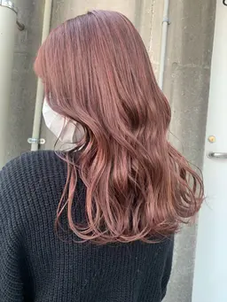 ダブルカラー（ケアブリーチ込み）🦋🦖💜