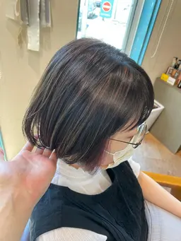 【🌿初回の限定】カット & ハイライト✨ローライトカラー & トリートメント