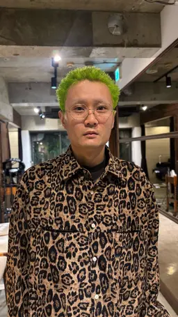 【EASY DRILL】イージードリル➕カット➕ブリーチ➕オンカラー🍎メンズ