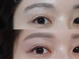 【日時限定】眉毛スタイリング+まつげパーマ 撮影モデル