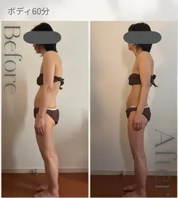 【巻き肩・猫背改善】姿勢リセット全身リンパ60分