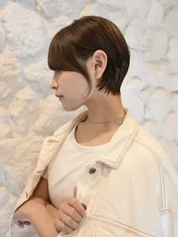 4月限定◎撮影モデルショート似合わせカット✂️ +ミルボン3ステップトリートメント