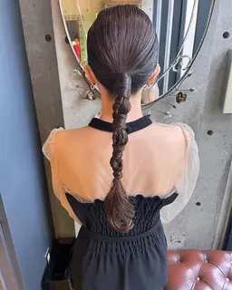 ヘアセット　¥7,700→¥5,500