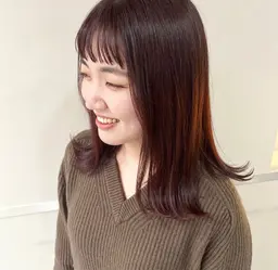 🤎美髪メニュー🤎カットカラー+髪質改善5STEPトリートメント