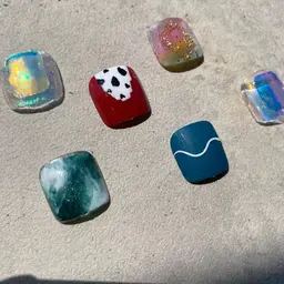 フット🦶🏽親指アート✨