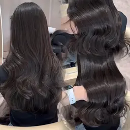 髪質改善カラー🪞 + 髪質改善トリートメント🫧