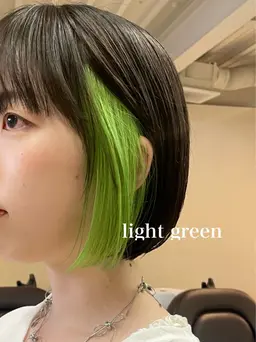 🫧韓国風イヤリングカラー+カット🫧初回半額💎トリートメントで艶髪に🌙ケアブリーチ追加で+2400円