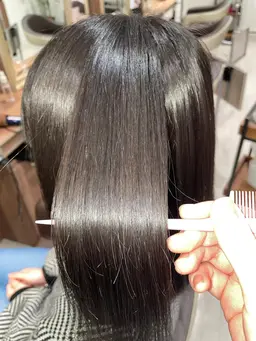 【トリートメントお持ち帰り】【先着順】カット➕縮毛矯正➕ホームケアトリートメント現品【メンズも可】