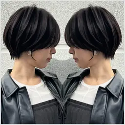 似合わせ小顔カット+Aujua3stepトリートメント【ショートカット/北千住/丸みショート/似合わせショート】