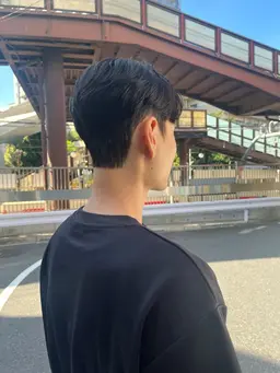 【リピーター様】👽カット+ダウンパーマ👽/韓国ヘア/リーフカット/メンズヘア