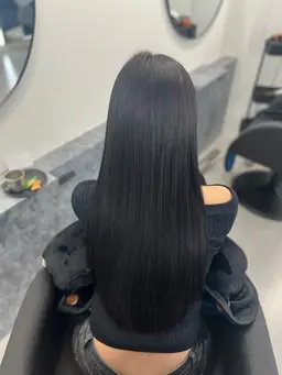 🎀【先着1名様限定】カット+透明感カラー+髪質改善縮毛矯正