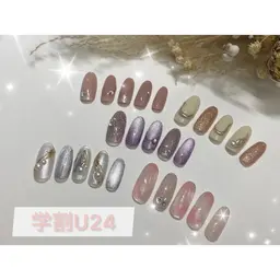 【学割U24】【オフ込み】卒業式＆謝恩会などに！セレモニーネイル☆