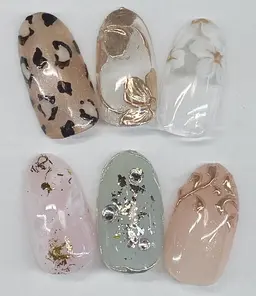 【オフ有り】シンプルオフィスネイル(アート4本迄)