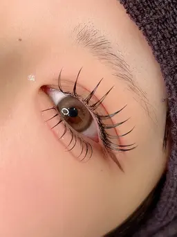 𓊆ྀིオフ込み・コーティング付き𓊇ྀི 上下マツエク フラットラッシュ 上つけ放題160本以上 下30本