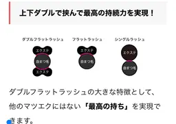 持ち高持続🌈ダブルフラットラッシュ60束（120本）希望日時お問い合わせください！全力で対応します🫶