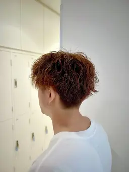 カット+ツイストスパイラルパーマ+指名