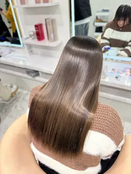 カット+ケアストレート