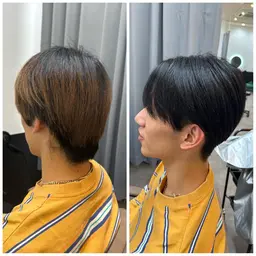 【✂︎メンズカット+メンズカラー🎨】白髪染め🆗 垢抜けにもぴったり✨お色ご相談下さい!