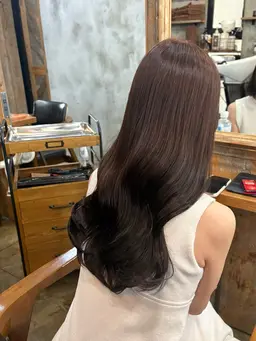 【透明感カラー】ワンカラー+スタンダードトリートメント+クイックスパ