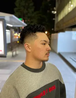 カット+フェード+シャンプー