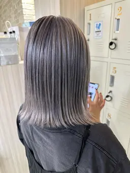 カット+ダブルカラー(ケアブリーチ)+ケアトリートメント