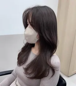 🌸簡単スタイリング🌸韓ヘアカット+前髪パーマでふんわり韓国式バング💓+フレグランストリートメント