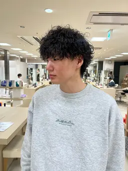 《今流行りの弱めmen'sパーマ✨》シャドウパーマ