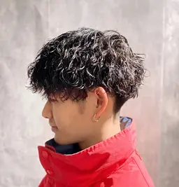 ☀️メンズカット☀️センターパート、スパイキーショート、フェードカット