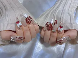 🍉【チップ長さだし10本➕写真持ち込みやり放題】　　　　　　　　　　　　　(ソフトジェルオフ込み)