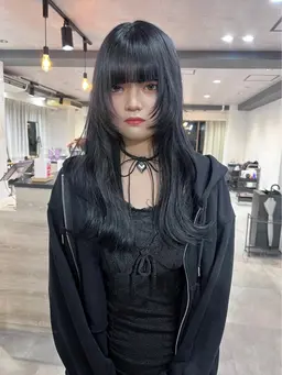 《ご新規様限定💗》ワンカラー☁️ ブリーチなし前頭カラー　⭐︎うる艶カラー　暖色◎