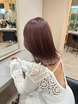 ブリーチカラー＋オージュアトリートメント