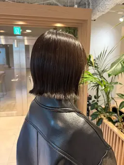ボブカット✂️➕艶トリートメント🫧