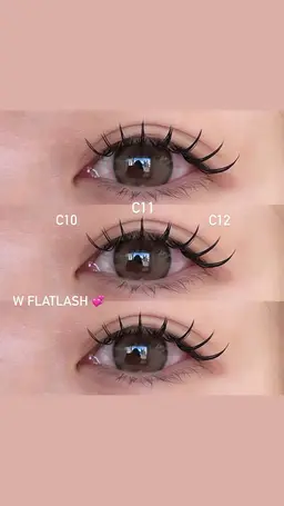 Wフラットラッシュ120本 🪩💞　オススメ、モチNo.1❕本数変更可能🫶🏻