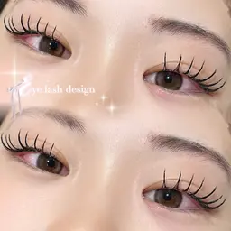 【💘限定セットメニュー💘】︎︎⟡フラットラッシュ100本＋アイブロウ︎︎⟡”高品質ラッシュ”プレミアムカシミヤ使用✨