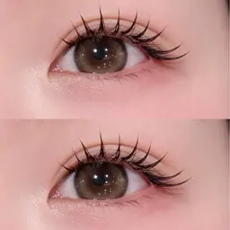 【本日限定】【オフ無料】フラットラッシュ100本〜120本 束感仕上げ