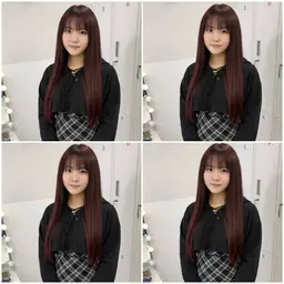 シールエクステ80本➕馴染ませカット✂️《韓国ヘア/ロング/バージン毛100%》